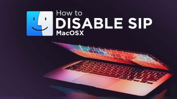 How to disable SIP macOS Catalina Mojave