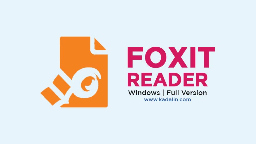 Foxit Reader Free Download Full Software Windows