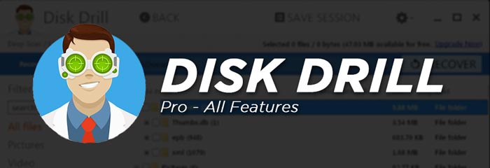 Disk Drill Pro Full Software Features