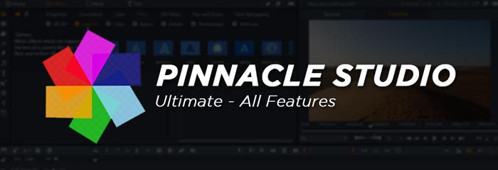 Pinnacle Studio Ultimate 24 Full Software Features