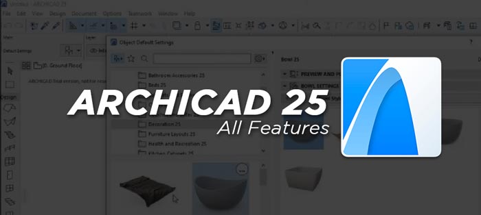ArchiCAD 25 Full Features Windows 10