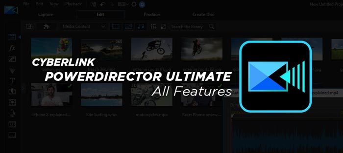 PowerDirector Ultimate Full Features Software