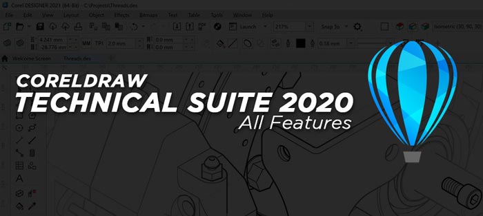 CorelDraw Technical Suite 2020 Full Features