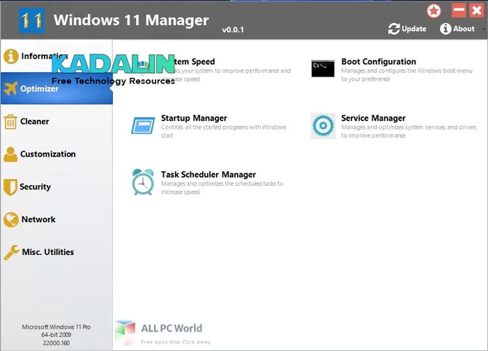 Free Download Windows 11 Manager Full Crack
