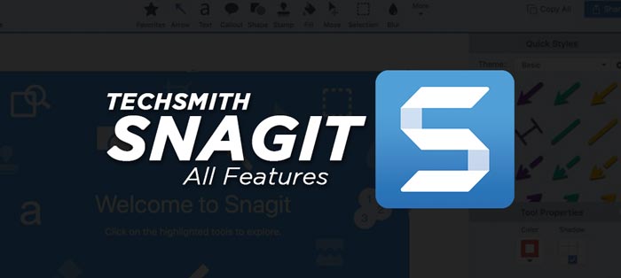 Snagit Full Features Software Windows Mac