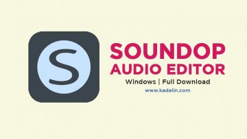 Soundop Audio Editor Full Download Crack