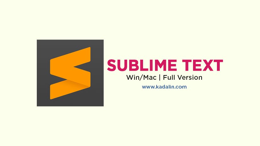 Download Sublime Text 4 Full Version Free