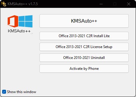 Download KMS Auto Activator Office Windows
