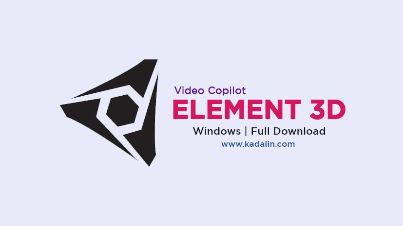 Video Copilot Element 3D Full Download Crack Windows