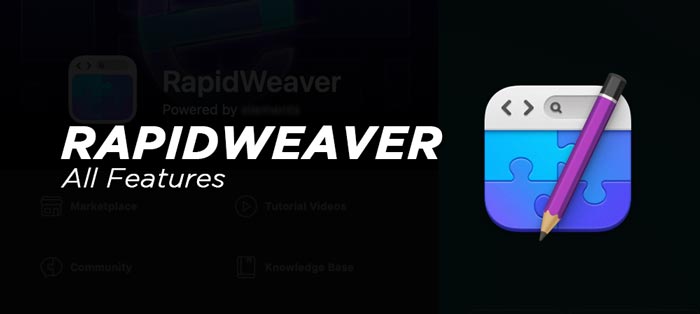 Rapidweaver mac Full Software Features