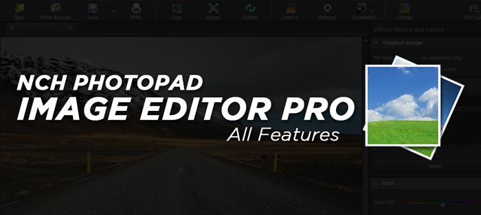 Photopad Image Editor Pro Full Software Features