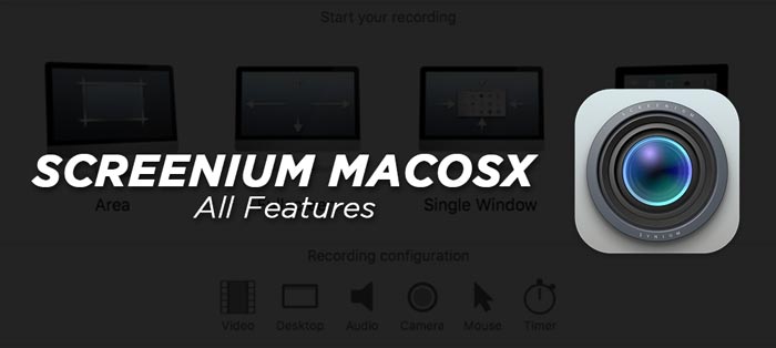 Screenium Mac Full Software Features