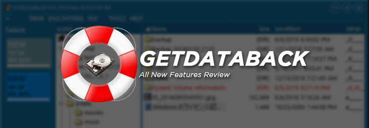 GetDataBack Pro Features