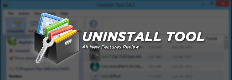 Uninstall Tool Features